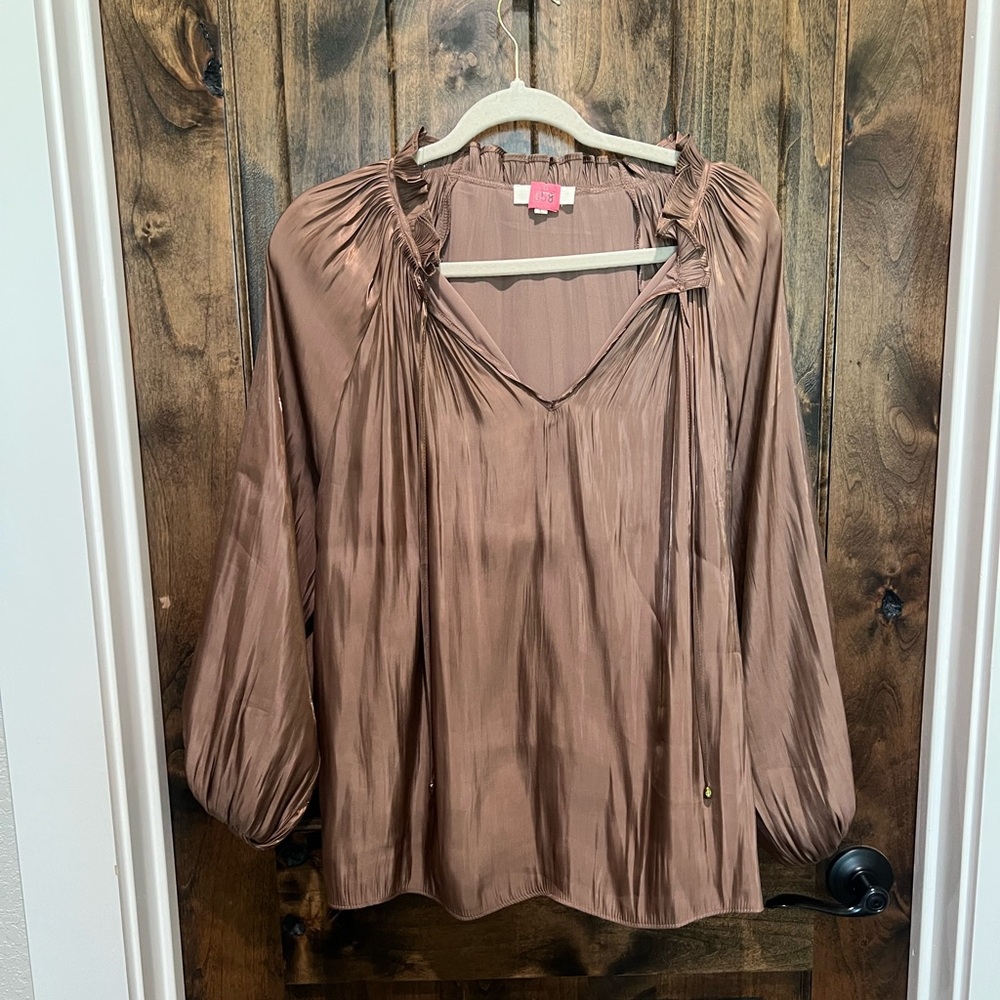 Bronze Longsleeve Top